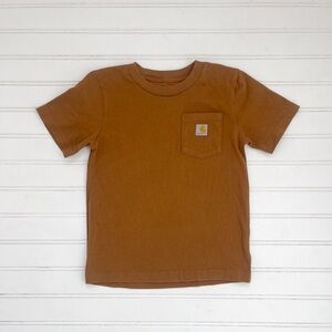 CARHARTT NWOT Brown Pocket Short Sleeve Shirt